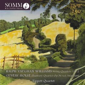 Vaughan Williams & Holst - String Quartets - Tippett Quartet (2022) [24-192]
