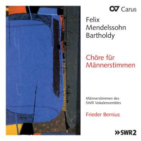 SWR Vokalensemble Stuttgart - Mendelssohn Chöre für Männerstimmen (2023) [24Bit-48kHz] FLAC [PMEDIA] ⭐️