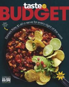 Taste com au Cookbooks - Issue 76, Budget 2023