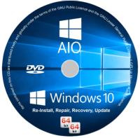 Windows 10 22H2 Build 19045.3208 AIO 16in1 (x64) Multilingual Pre-Activated