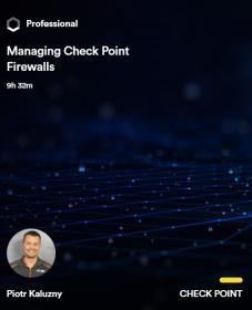 Managing Check Point Firewalls