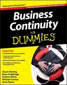 Business Continuity For Dummies by The Cabinet Office