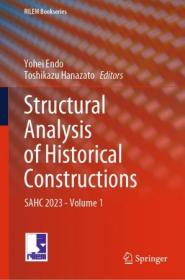 Structural Analysis of Historical Constructions - SAHC 2023 - Volume 1