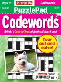 PuzzleLife PuzzlePad Codewords - Issue 89 2023