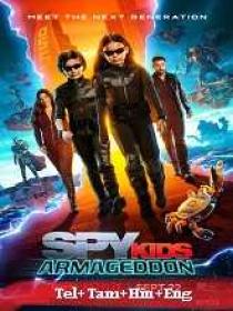 V - Spy Kids Armageddon (2023) HQ HDRip - x264 - Org Auds [Tel + Tam + Hin] - 450MB