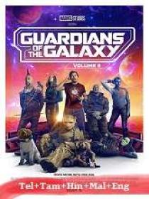 Guardians of the Galaxy Vol  3 (2023) IMAX BR-Rip - x264 - (AAC 2.0) [Telugu + Tamil] - 450MB