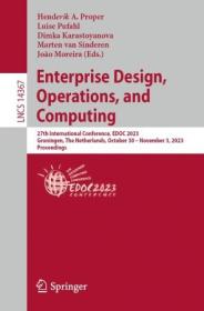 Enterprise Design, Operations, and Computing - 27th International Conference, EDOC 2023