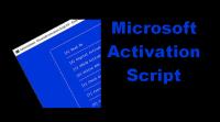 Microsoft Activation Scripts v2.5