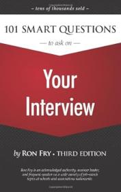 101 Smart Questions to Ask on Your Interview, 3rd Edition (Pdf,Epub,Mobi) <span style=color:#39a8bb>-Mantesh</span>