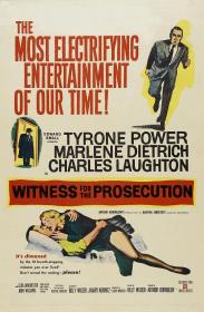 【高清影视之家发布 】控方证人[简繁英字幕] Witness for the Prosecution 1957 1080p BluRay x265 10bit FLAC 2 0<span style=color:#39a8bb>-SONYHD</span>