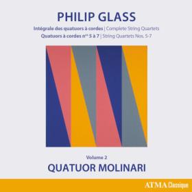Quatuor Molinari - Glass Complete String Quartets - String Quartets Nos  5-7, Vol  2 (2023) [24Bit-96kHz] FLAC [PMEDIA] ⭐️