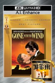 Gone With The Wind 1939 2160p AI Enhance ENG RUS CZE HUN POL ITA LATINO Dolby TrueHD DDP5.1 x265 MKV<span style=color:#39a8bb>-BEN THE</span>