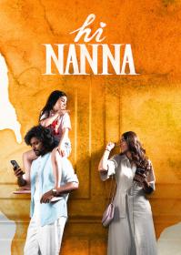 Hi Nanna (2023) 1080p HDRip  [Dual Audio] [Hindi + Telugu] x264 ESubs [3.2GB] <span style=color:#39a8bb>- QRips</span>