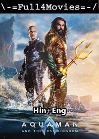 Aquaman And The Lost Kingdom 2023 720p WEB HDRip Hindi ORG Dual DD 5.1 x264 ESubs Full4Movies