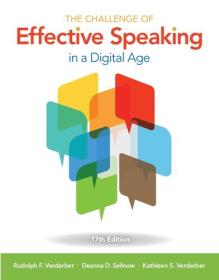 The Challenge of Effective Speaking in a Digital Age, 17th Edition