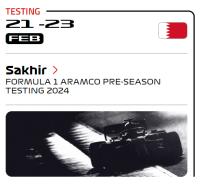 F1 2024 Testing Bahrain SkyUHD 2160P