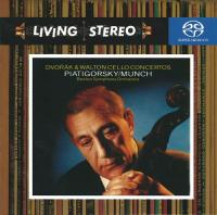Charles Munch, Gregor Piatigorsky - Dvorak & Walton Cello Concertos (1957) [2005 DSD]
