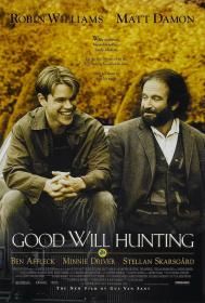 【高清影视之家发布 】心灵捕手[国英多音轨+中文字幕] Good Will Hunting 1997 BluRay 1080p HEVC 10bit 2Audio<span style=color:#39a8bb>-MOMOHD</span>