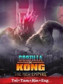 Www 5MovieRulz black - Godzilla x Kong The New Empire (2024) v2 1080p HQ HDRip - x264 - (DD 5.1 - 640Kbps) [Tel + Tam + Hin + Eng]