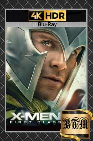 X-Men First Class 2011 2160p BluRay HDR ENG LATINO ITA HINDI DTS 5.1 H265<span style=color:#39a8bb>-BEN THE</span>